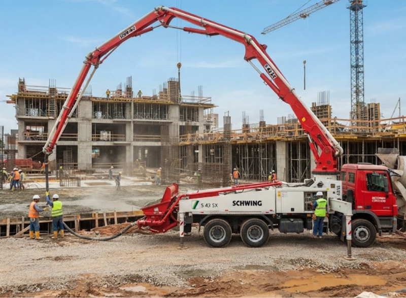 Bombeadora de Concreto: Guia Completo para Iniciantes